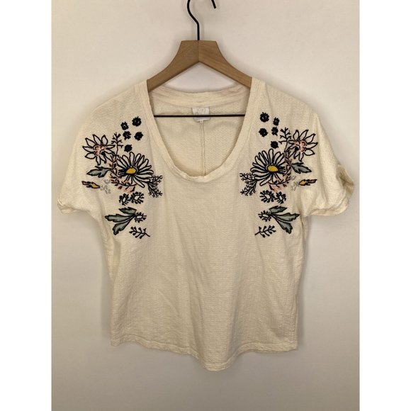Karl Marc John 100% Cotton Scoop-Neck Tops White - Picture 1 of 6